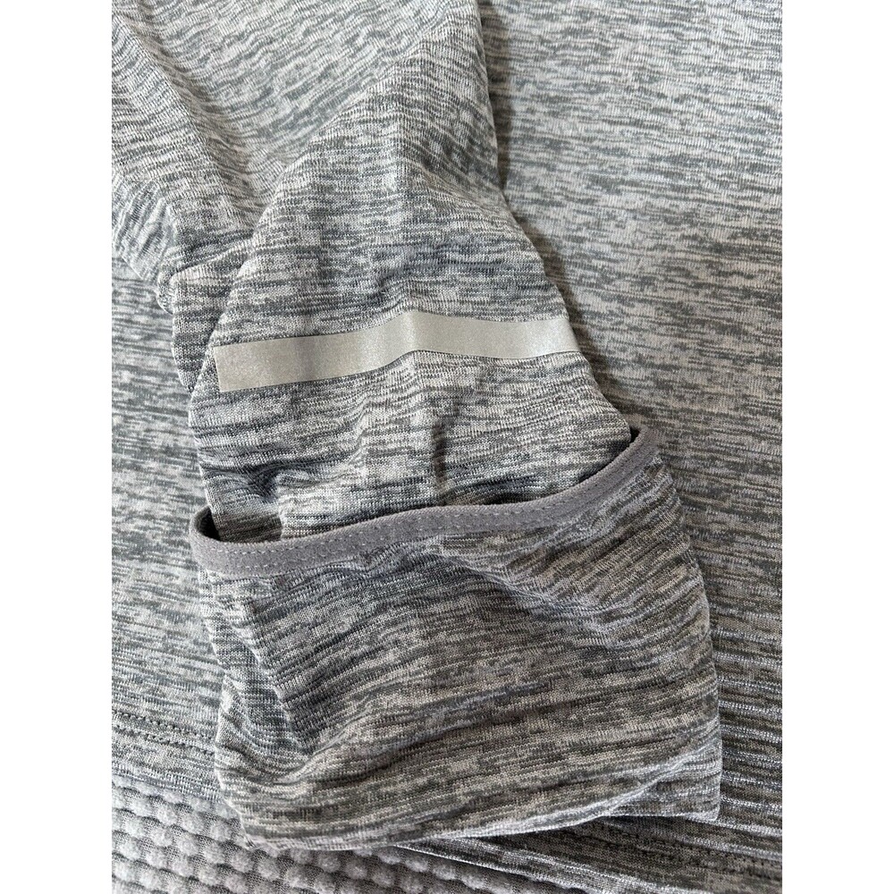 Nike Sphere Element 1/2 Zip Running Top XL Gray Heather Thumbholes 683906-066 - Picture 6 of 11